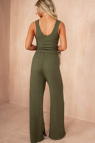 Catalina Khaki Textured Co Ord