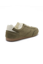 Cazz Khaki Suedette Trainers