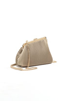 Claudia Stone PU Detachable Chain Bag