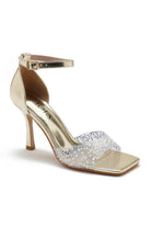 Cora Gold Pearl Heels