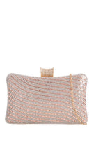 Danielle Rose Gold Diamante Detachable Chain Bag