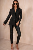 Dannie Black Tailored Blazer