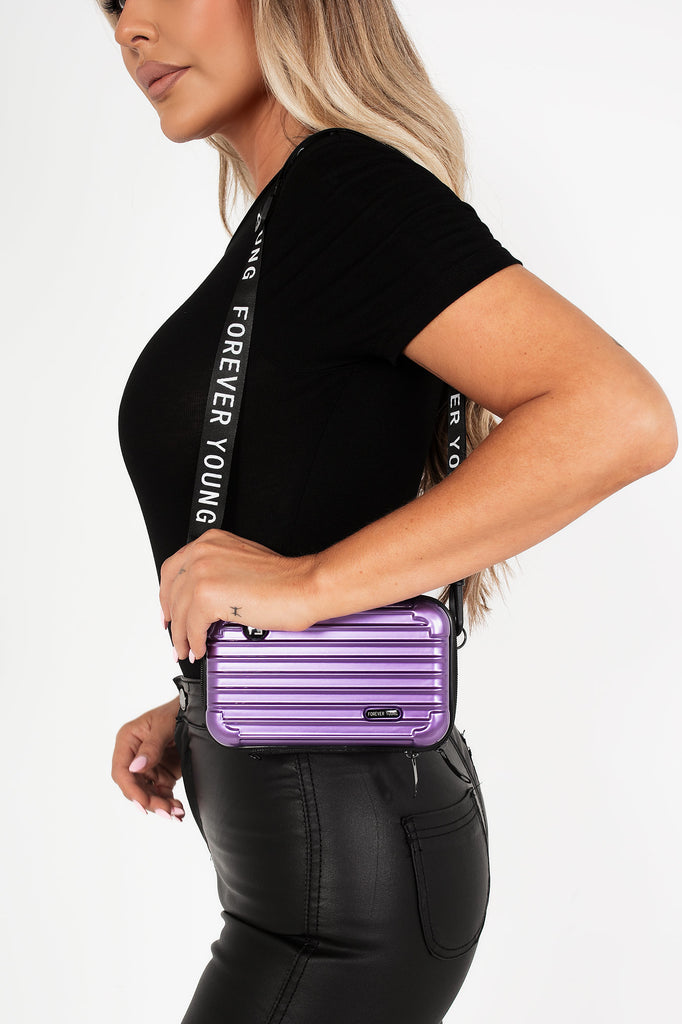 Dawn Purple 'Forever Young' Cross Body Bag