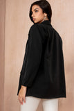 Dezie Black Oversized Blazer