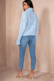 Dina Blue Chunky Knit Jumper