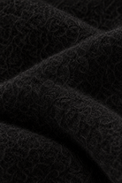 Doris Black Wool Double Breasted Coat
