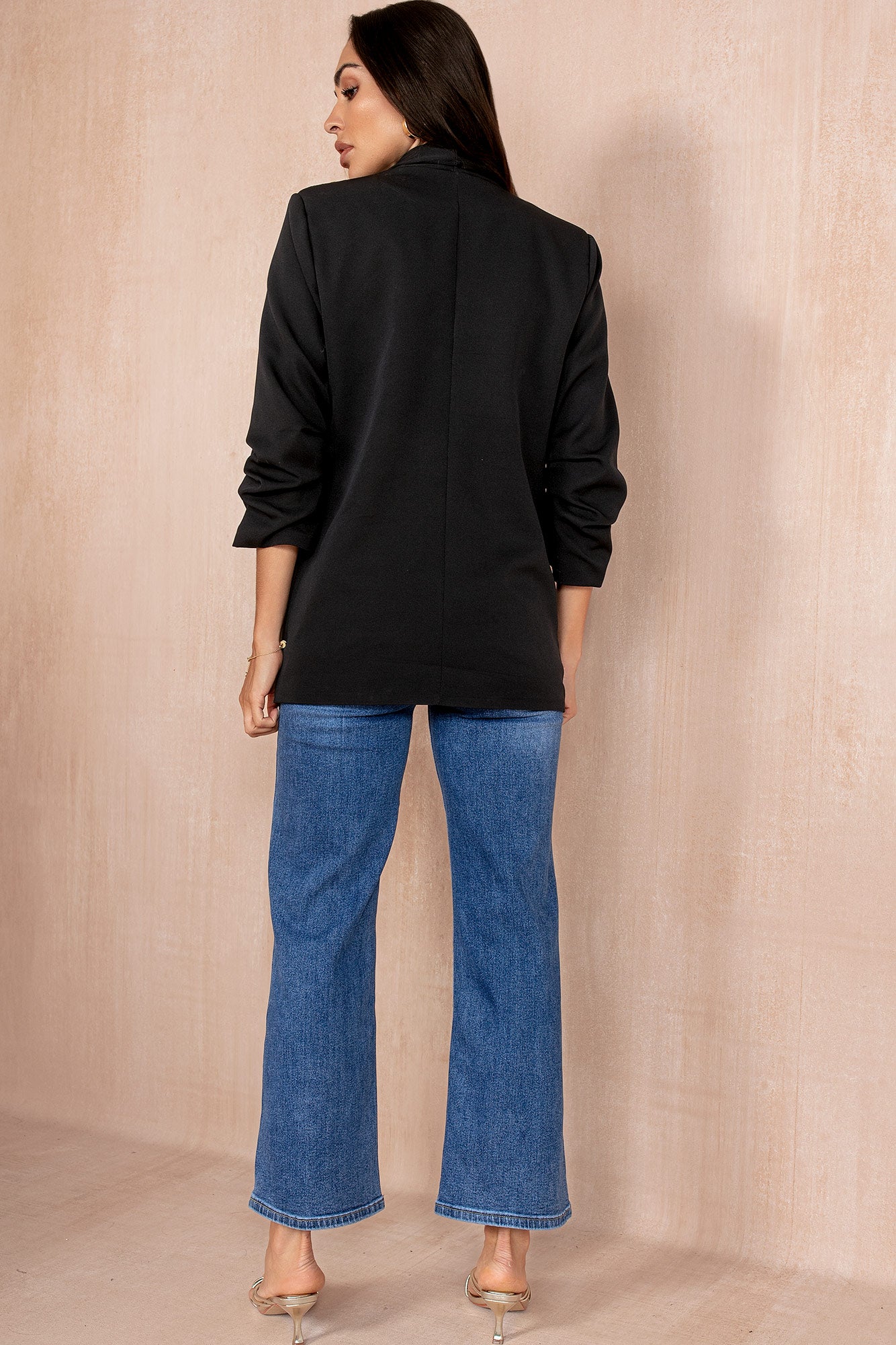 Dorothy Dark Blue Straight Leg Jeans