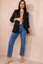 Dorothy Dark Blue Straight Leg Jeans