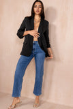 Dorothy Dark Blue Straight Leg Jeans