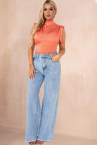 Edna Blue Wide Leg Jeans