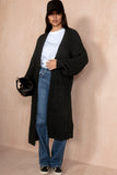 Elouise Black Chunky Knit Cardigan