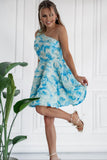 Esme Blue Floral Tulle Dress