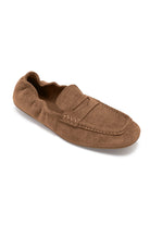 Evanna Camel Suedette Moccasins