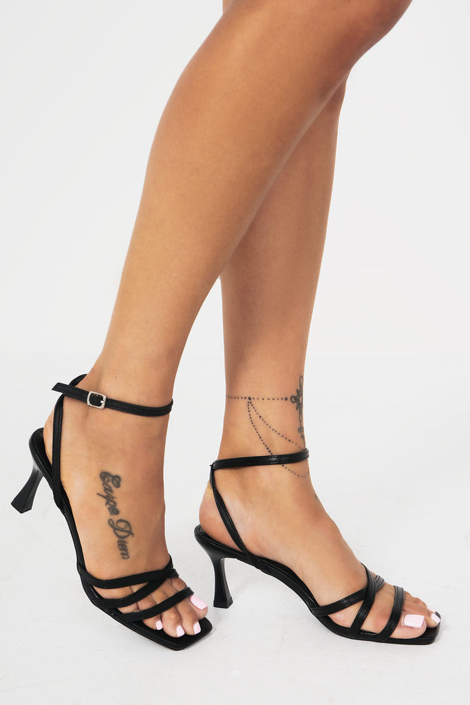 LaSancy Embellished Ankle-Strap Fashion & Party Block Heel Sandals | Heel  Height: 2 Inch Women Gold Heels - Buy LaSancy Embellished Ankle-Strap  Fashion & Party Block Heel Sandals | Heel Height: 2