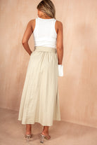 Farah Stone 2 in 1 Belted Midi Dress