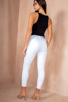 Felicity White Push Up Skinny Jeans