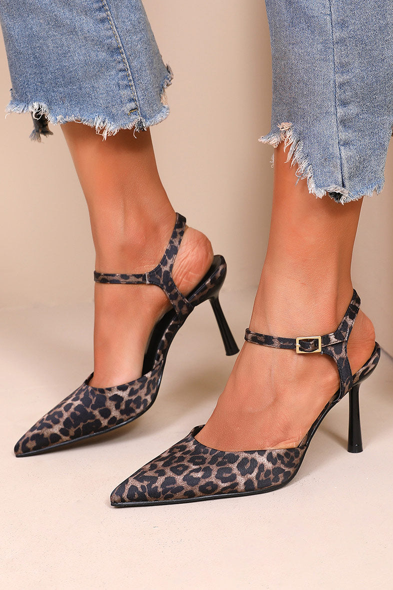 Genesis Leopard Print Court Heels