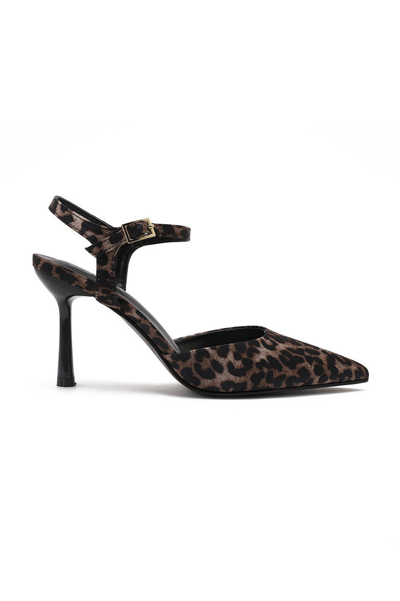 Genesis Leopard Print Court Heels
