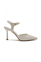 Genesis White Court Heels