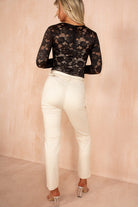 Georgie Stone Belted Cigarette Trousers