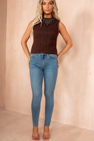 Georgina Blue Denim Skinny Jeans