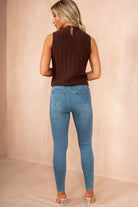 Georgina Blue Denim Skinny Jeans