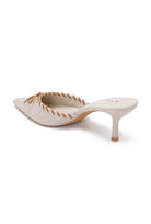 Gertie Cream Bow Kitten Heels