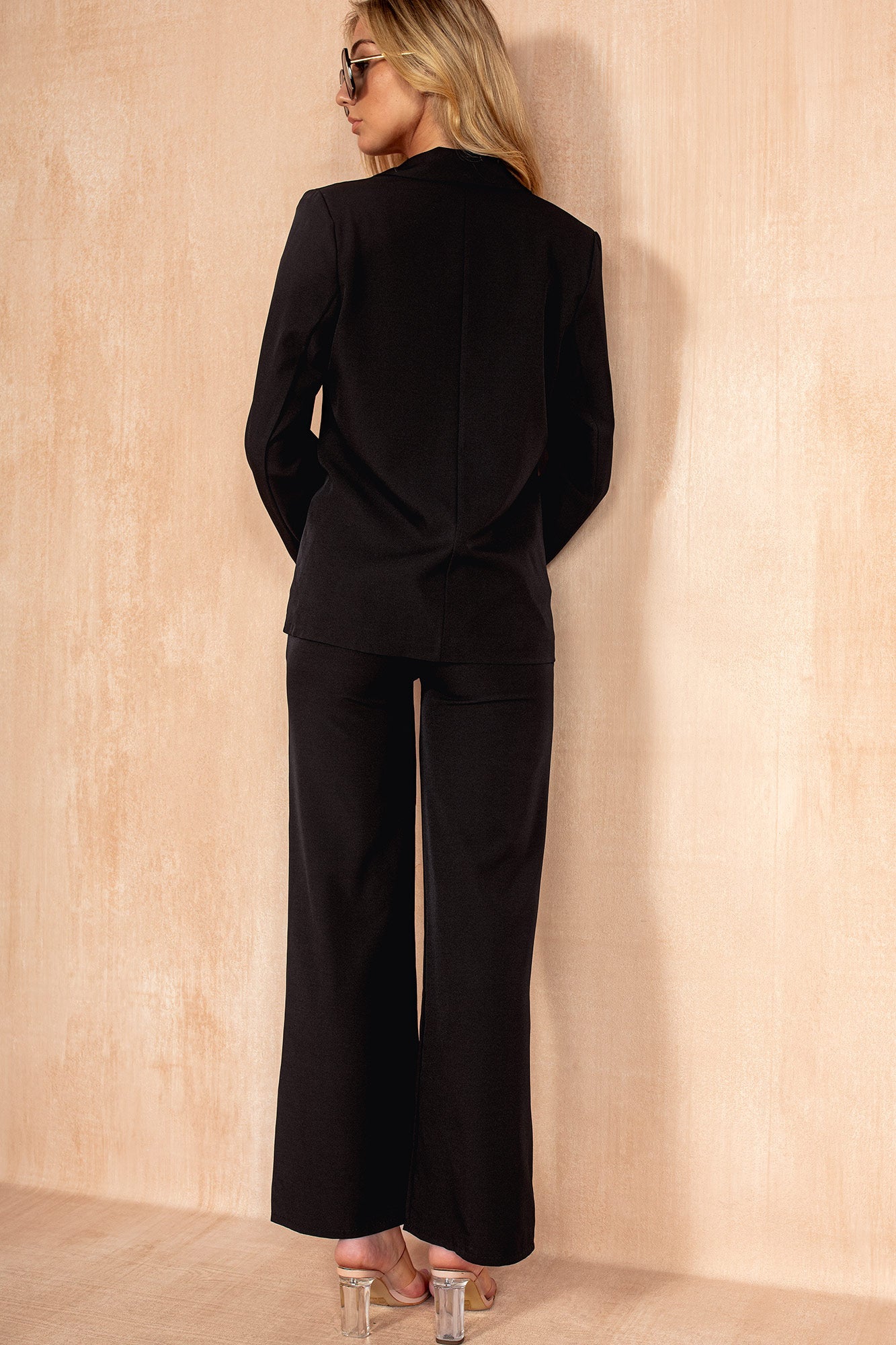 Giada Black Blazer Suit