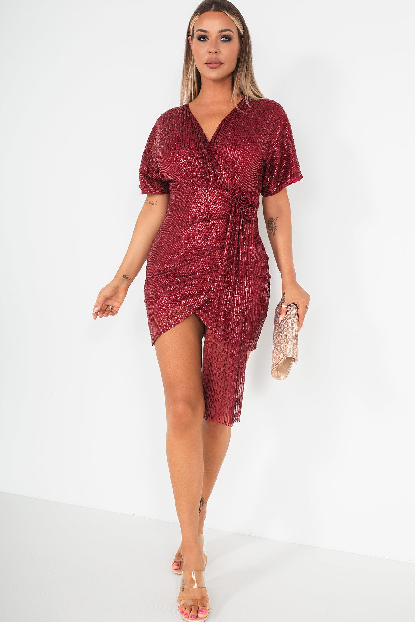 Girl In Mind Deena Berry Sequin Dress