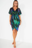 Girl In Mind Novah Black Sequin Dress