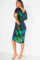 Girl In Mind Novah Black Sequin Dress