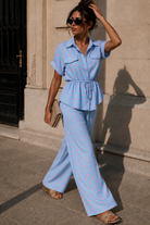 Haden Blue and Pink Polka Dot Co Ord