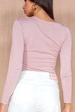 Halley Blush Ruched Top