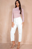 Halley Blush Ruched Top