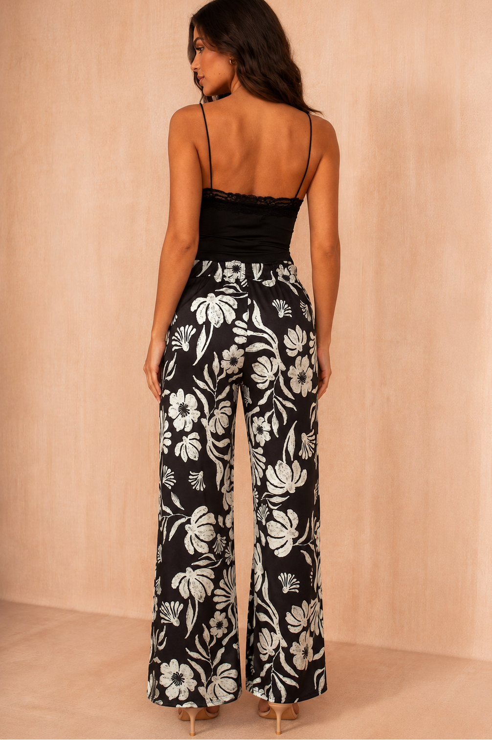 Harlem Monochrome Tropical Trousers