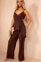Harper Chocolate Asymmetric Co Ord