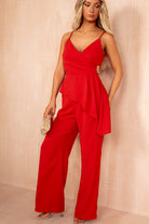 Harper Red Asymmetric Co Ord