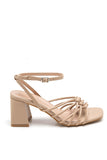 Hayleigh Stone Knotted Block Heels