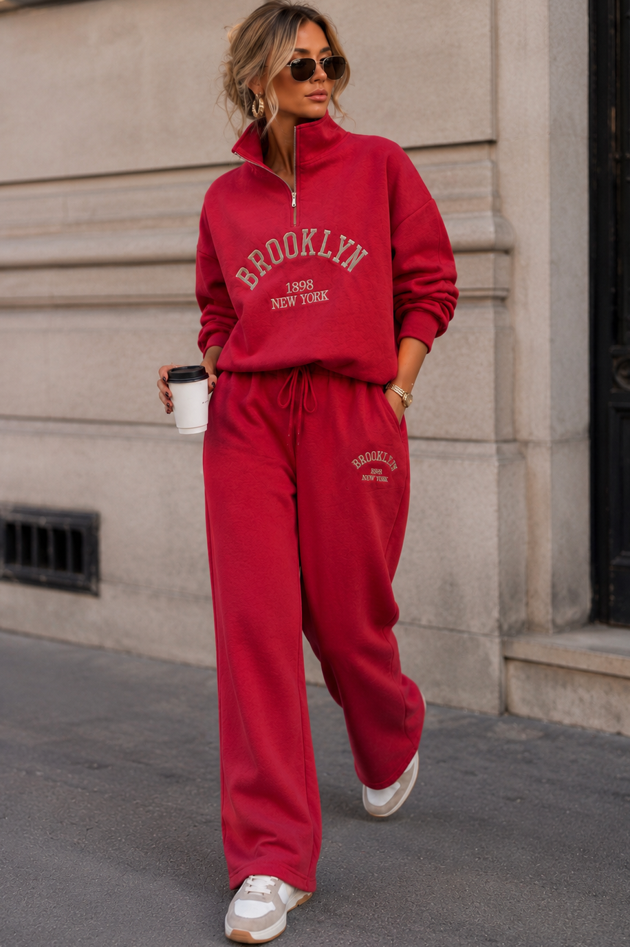 Helma Red Brooklyn Tracksuit