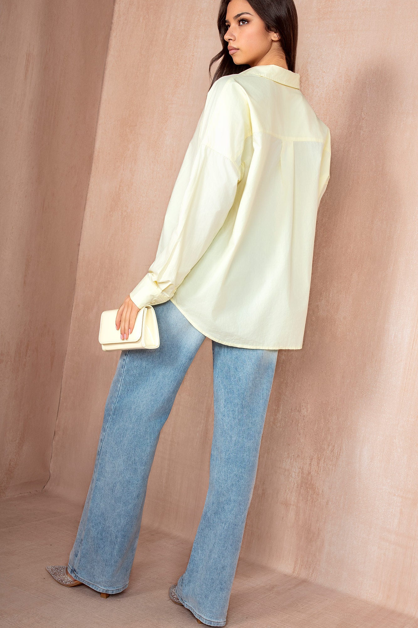 Hesper Lemon Oversized Shirt