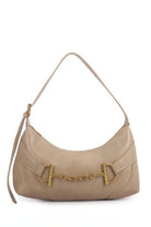 Hesper Stone Faux Leather Shoulder Bag