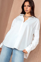 Hesper White Oversized Shirt