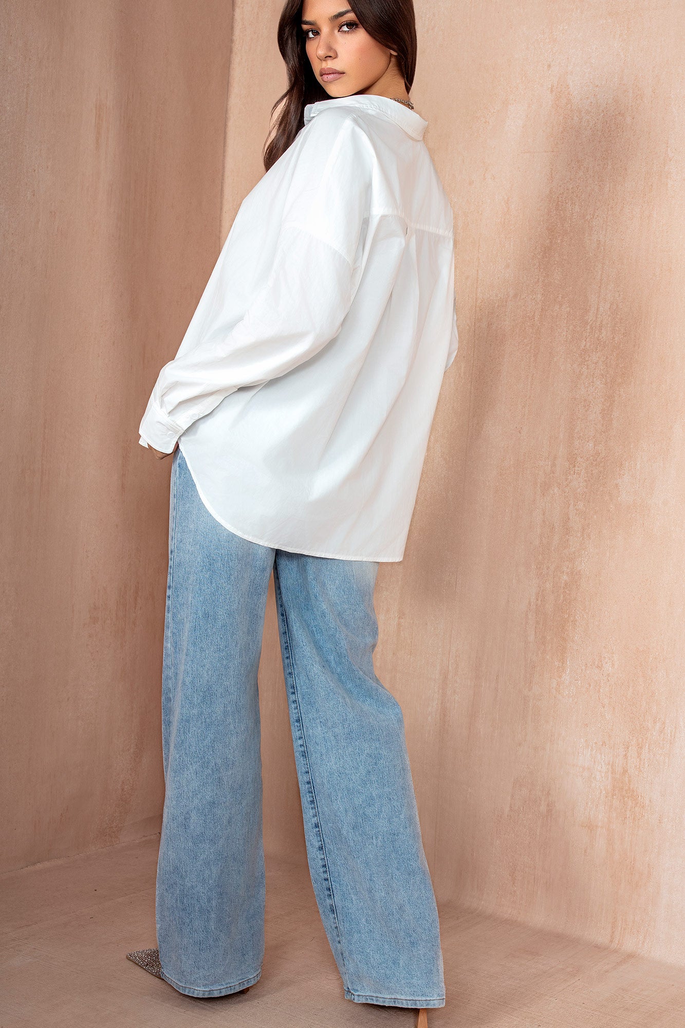 Hesper White Oversized Shirt