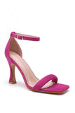Hope Fuchsia Suedette Barely There Heels