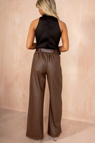 Inaya Black Satin Wrap Bodysuit