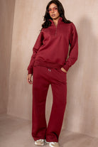 Indie Burgundy Tracksuit