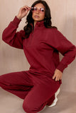 Indie Burgundy Tracksuit