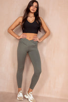 Isadora Khaki Sculpt Leggings