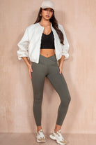 Isadora Khaki Sculpt Leggings