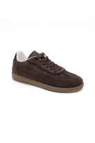 Isla Chocolate Suedette Trainers